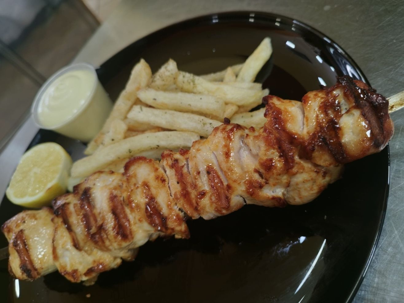 Chicken kontosouvli - Chicken House Samanidis